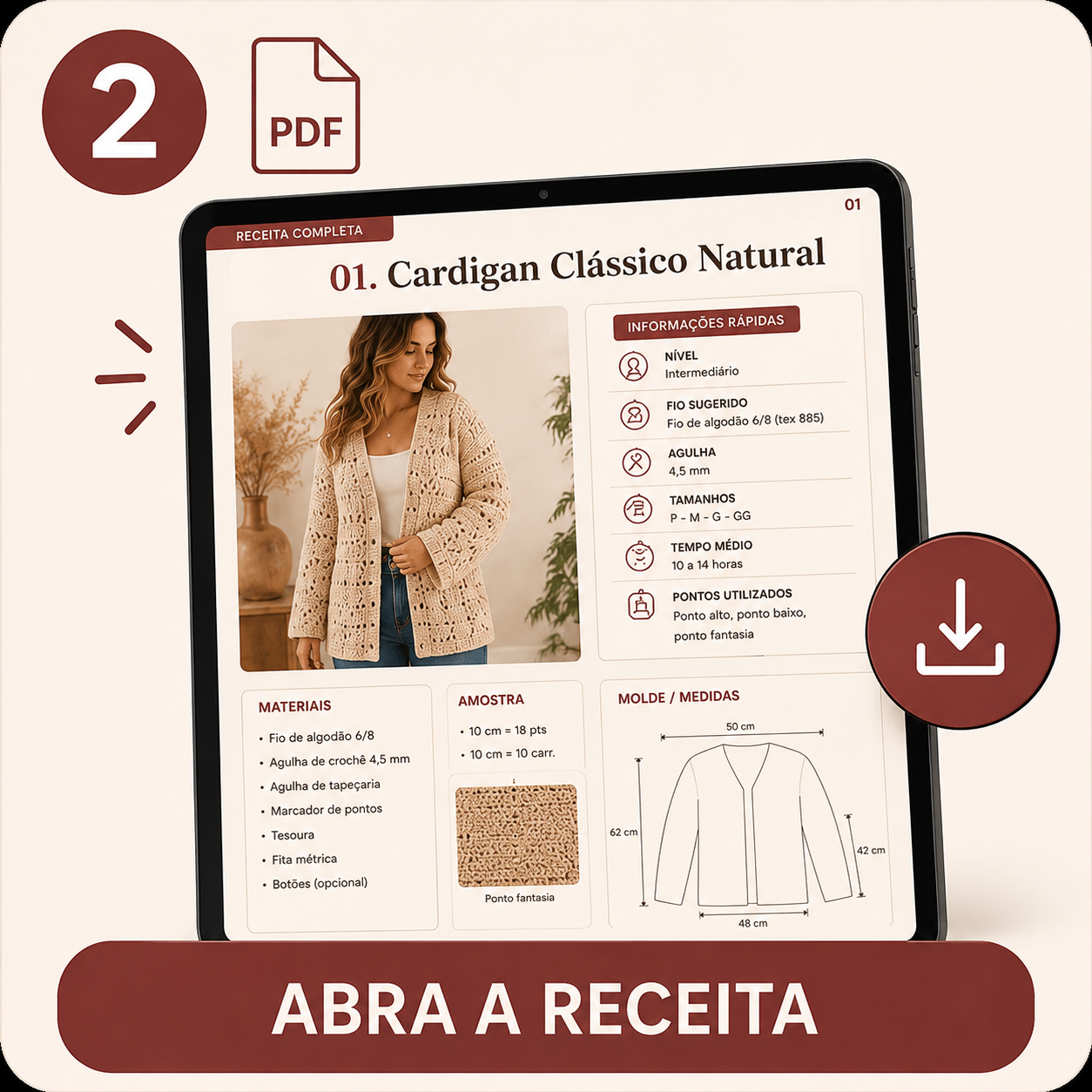 Abra a receita